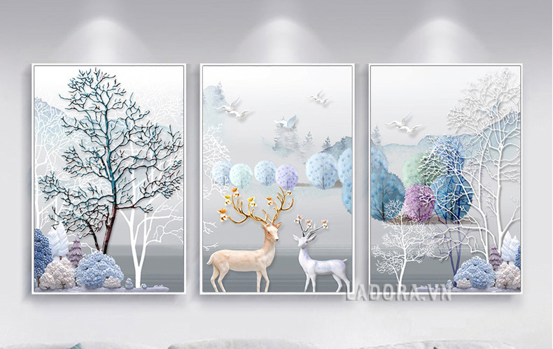 tranh treo tường trang trí đẹp tại LaDora