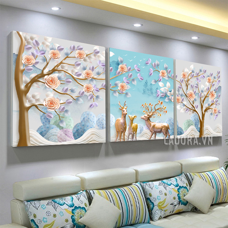 tranh treo tường trang trí nhà tại ladora.com.vn