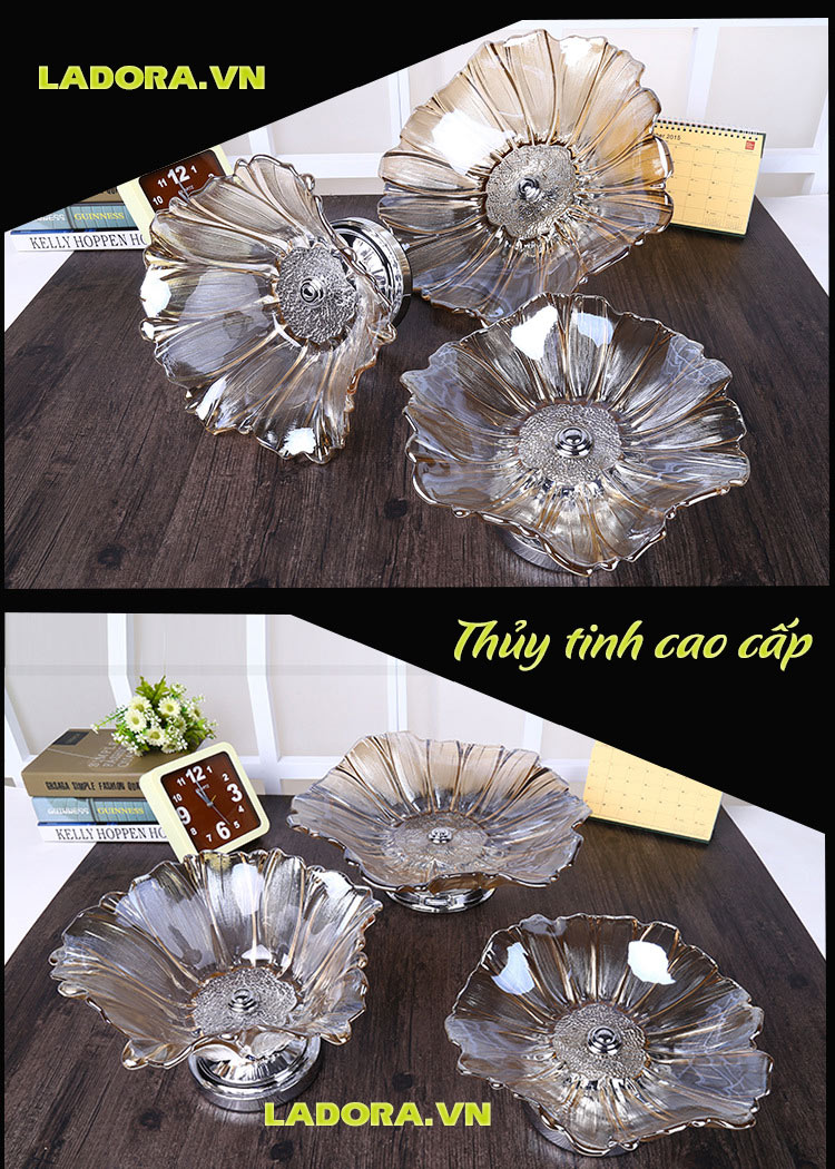 đĩa đựng hoa quả trang trí tại Ladora.vn