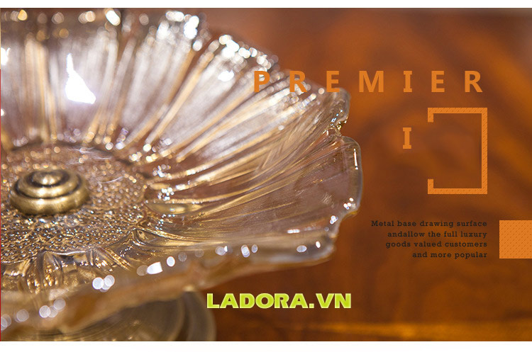 đĩa đựng hoa quả trang trí tại Ladora.vn