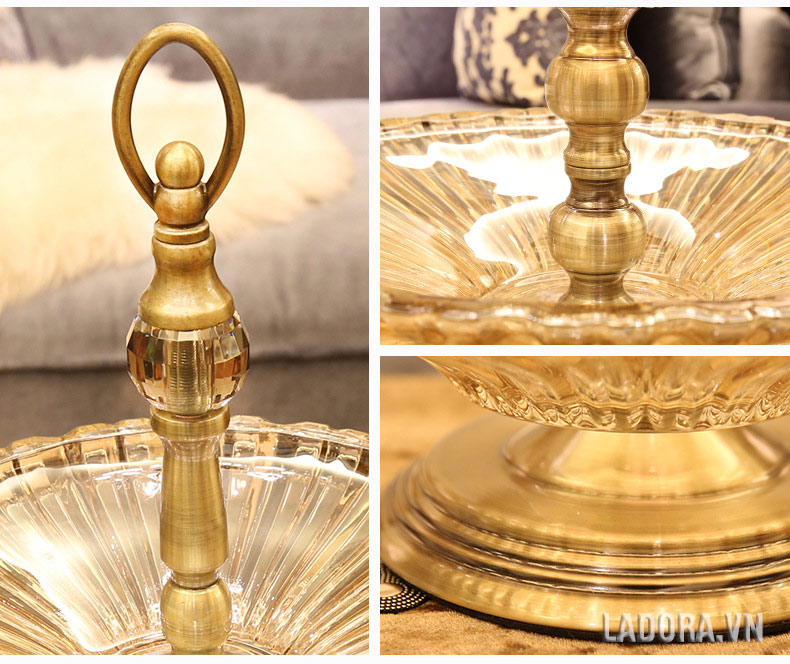 đĩa hoa quả trang trí bàn tại Ladora.vn