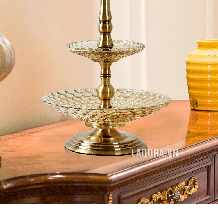 đĩa hoa quả trang trí bàn tại Ladora.vn