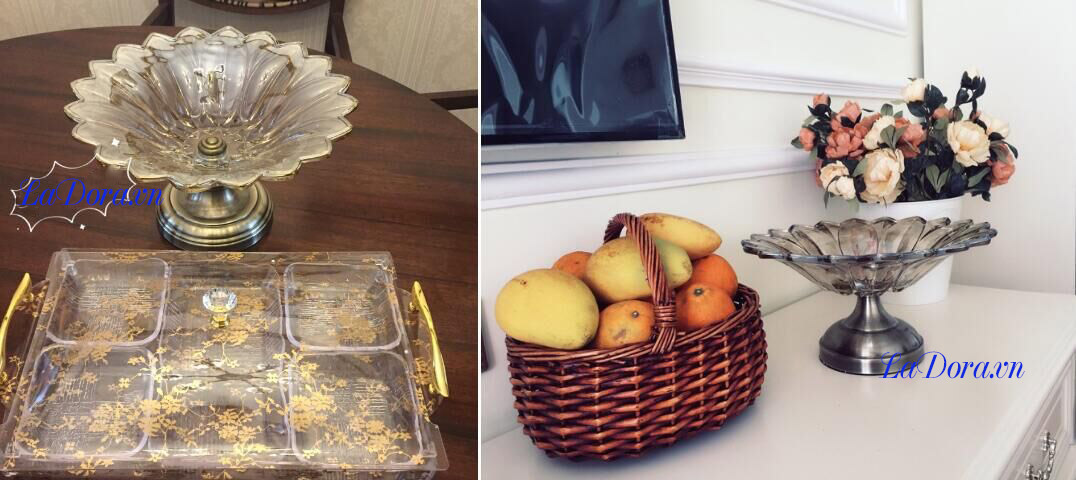 đồ trang trí bàn ăn sang trọng tại Ladora.v