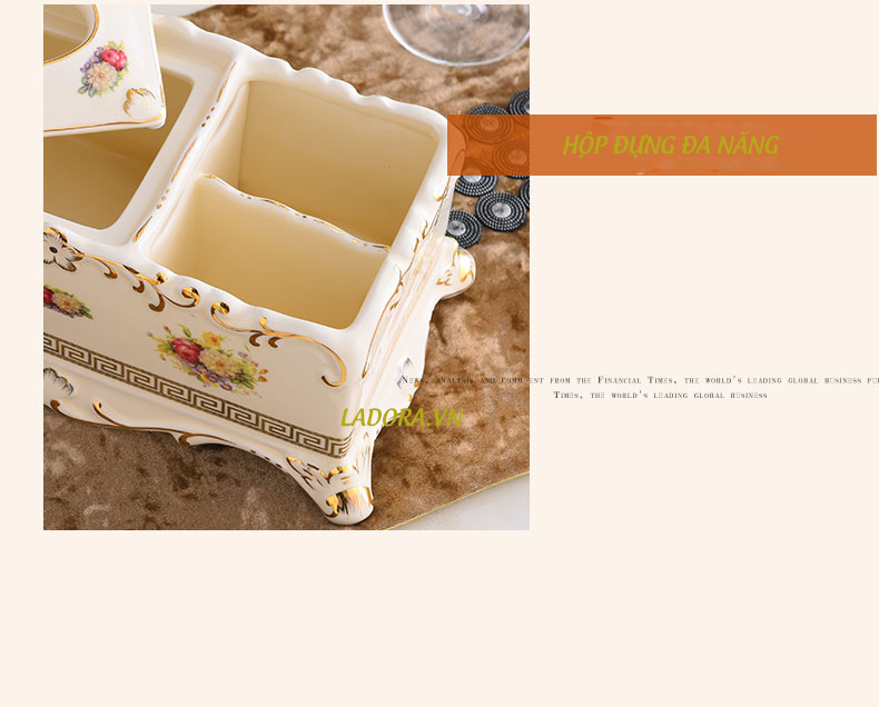 Trang trí bàn ăn đẹp với Ladora.vn