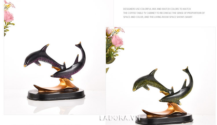 con vật trang trí bàn tại ladora.com.vn