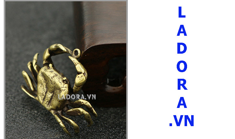 móc khóa con cua tại ladora.com.vn
