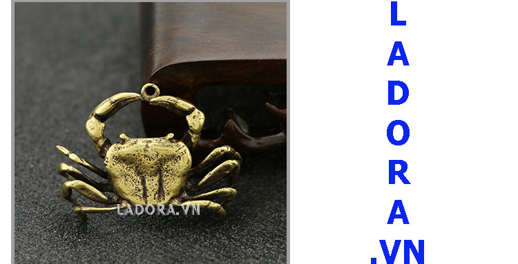 móc khóa con cua tại ladora.com.vn
