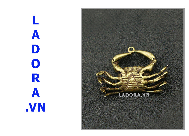 móc khóa con cua tại ladora.com.vn